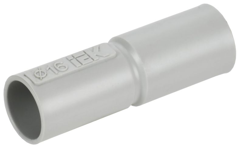 Муфта соединительная для жестких труб d16 GIG-16 ELASTA IEK CTA10D-GIG16-K41-100