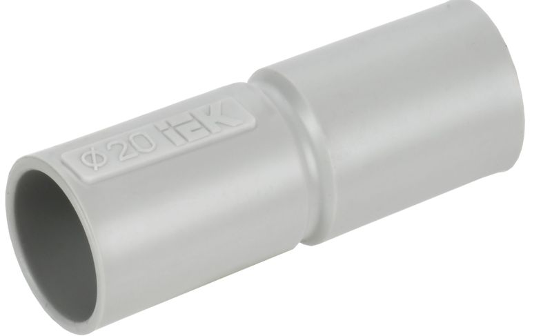 Муфта соединительная для жестких труб d20 GIG-20 ELASTA IEK CTA10D-GIG20-K41-100