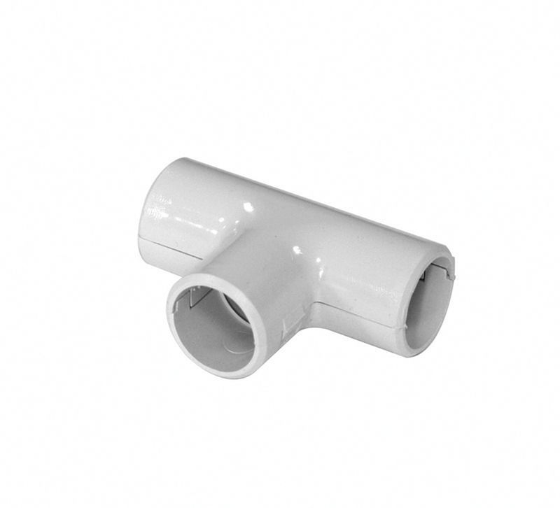 Тройник для жестких труб d25мм TI25G ELASTA (уп.5шт) IEK CTA10D-TIG25-K41-005