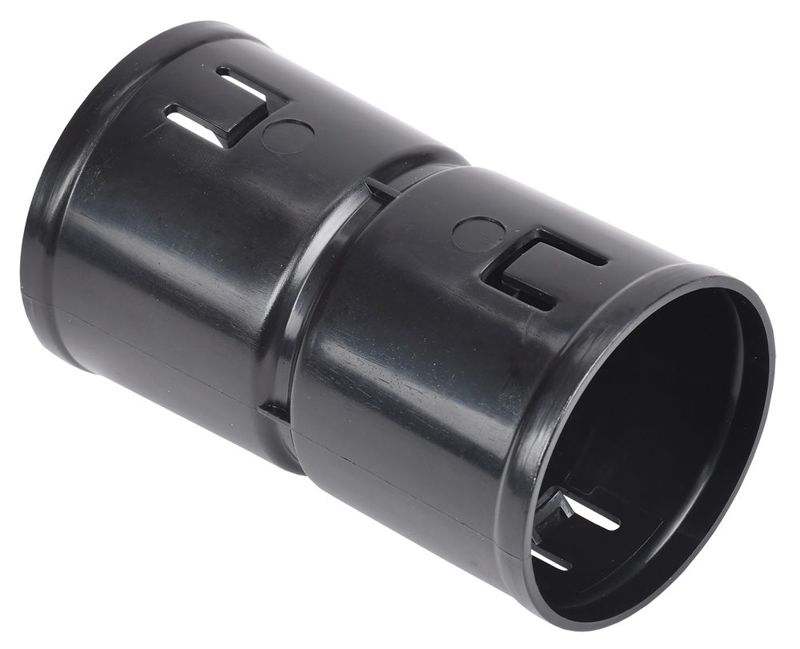 Муфта соединительная для двустенной трубы d63 ELASTA IEK CTA12D-M063-K02-R