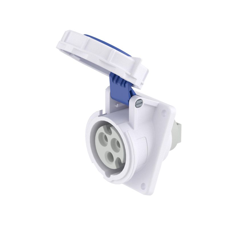 Розетка СП 32А 230В 3п 2P+E IP67 с наклоном DKC DIS4183263