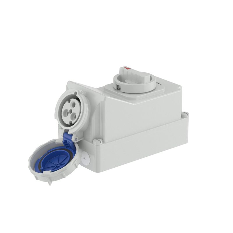 Розетка наружн. уст. 63А 230В 2P+E IP67 DKC DIS5616383