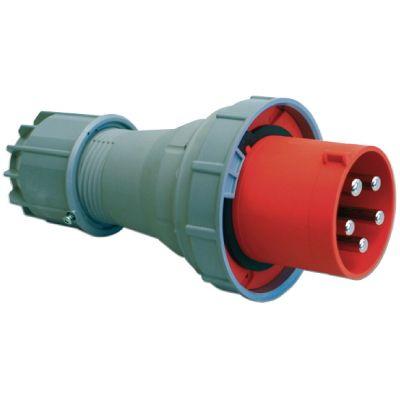 Вилка эл. каб. 125А 3P+E 400В IP67 DKC DISP041254