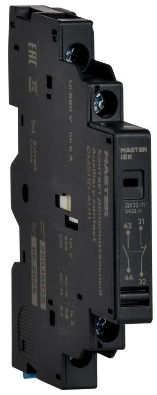 Контакт дополнительный 1НО+1НЗ ДК32-11 KARAT IEK DMS11D-AU11