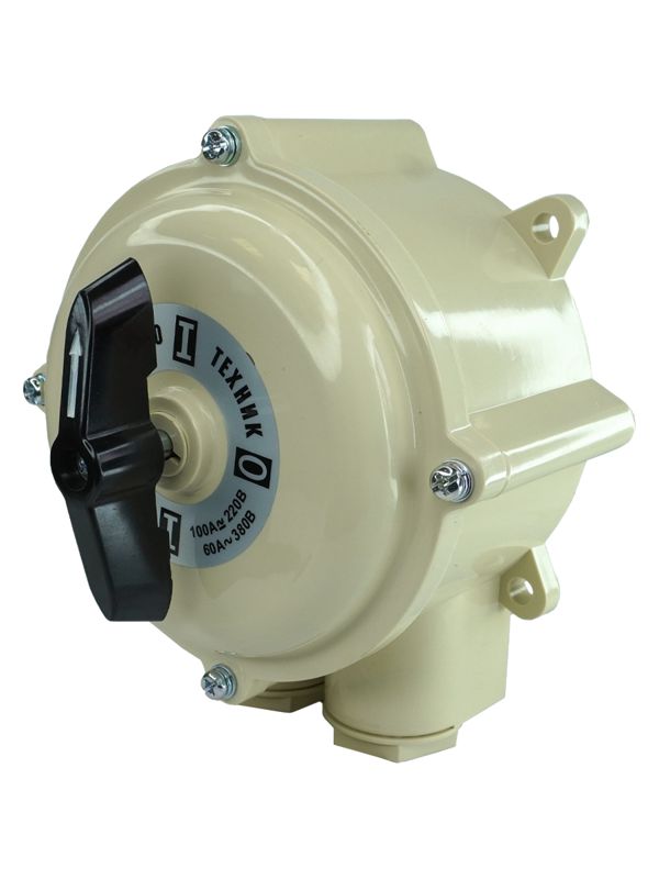 Выключатель пакетный ПВ2-100А в пл. корп. IP56 Электротехник ET001717