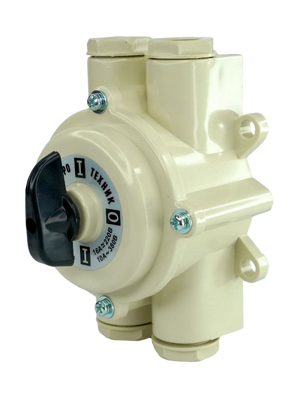 Выключатель пакетный ПВ4-16А в пл. корп. IP56 Электротехник ET002667