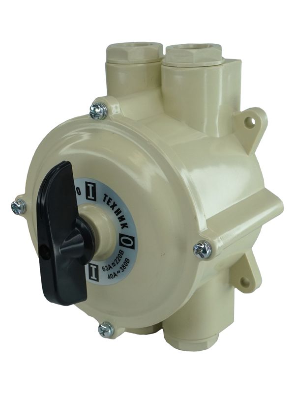 Выключатель пакетный ПВ 2-63 М1 пл. 56 (63А пластмассовый корпус IP56) Электротехник ET008517