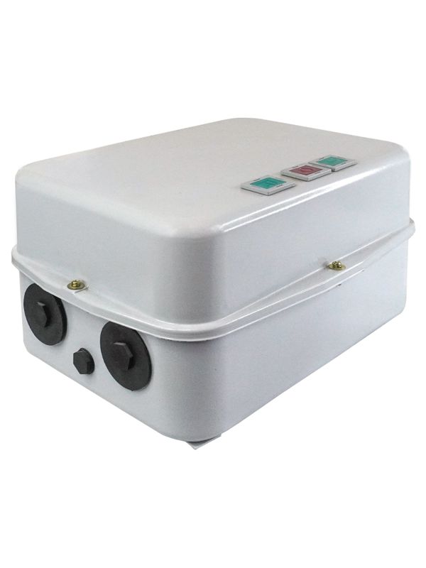 Пускатель электромагнитный ПМ12-100220 У2 В 100А 380В/50Гц AC 2НО+2НЗ IP54 нереверсивный с реле РТТ-325 74-100А в корпусе с кнопками ПУСК + СТОП + R Электротехник ET509228