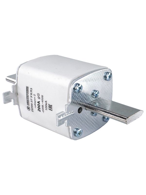 Вставка плавкая ППН-37 УХЛ3 200А габарит 2 IP00 Электротехник ET522722