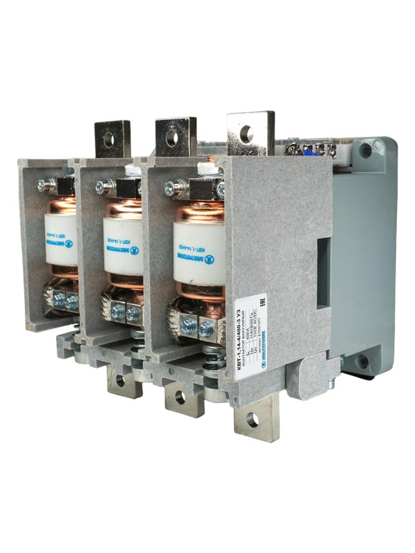 Контактор вакуумный КВТ-1.14-4/400-3 У3 3п кат. 110В 4НО+3НЗ IP00 без реле Электротехник ET557377
