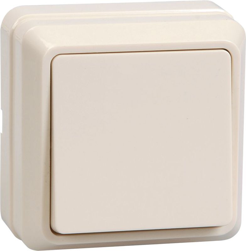 Выключатель 1-кл. ОП Октава 10А IP20 ВС20-1-0-ОКм крем. GENERICA EVO10-K33-10-DC