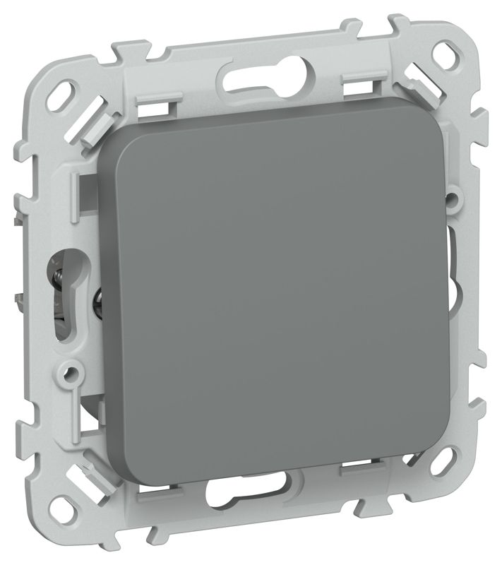 Выключатель 1-кл. СП FLITE ВС11-1-0-ФлМА 10А механизм мокрый асфальт IEK FI-V10-0-10-1-K80