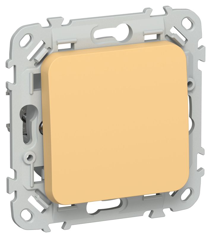 Выключатель перекрестный 1-кл. СП FLITE ВС71-1-0-ФлЗ 10А механизм золотарник IEK FI-V13-0-10-K90