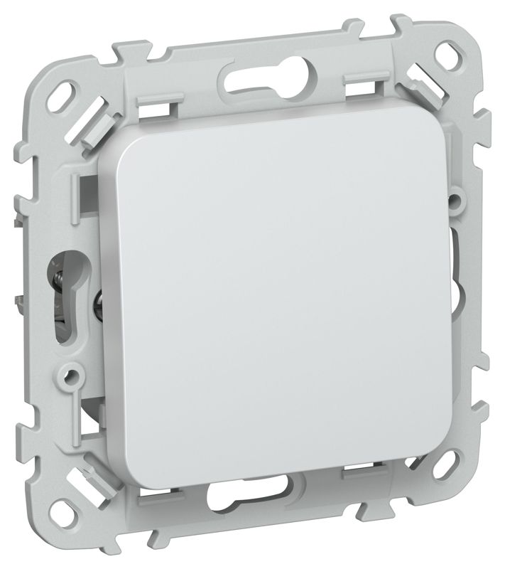 Выключатель кнопочный 1-кл. СП FLITE ВС11-2-0-ФлЖ 10А механизм жемчуж. IEK FI-V14-0-10-1-K36