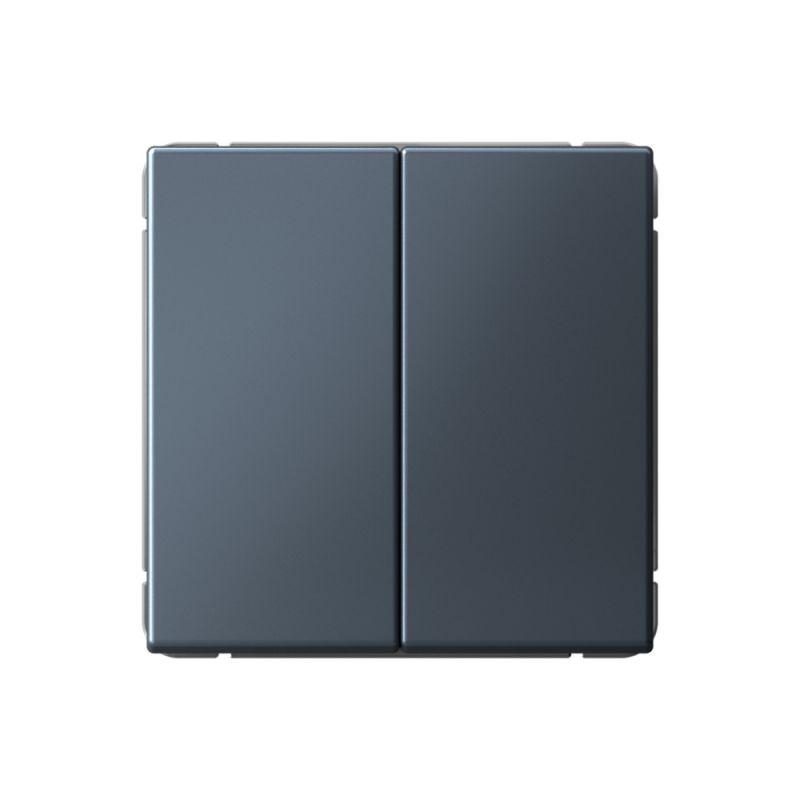 Выключатель кнопочный 2-кл. ArtGallery 10AX быстрозажим. клем. механизм грифель SE GAL000717S