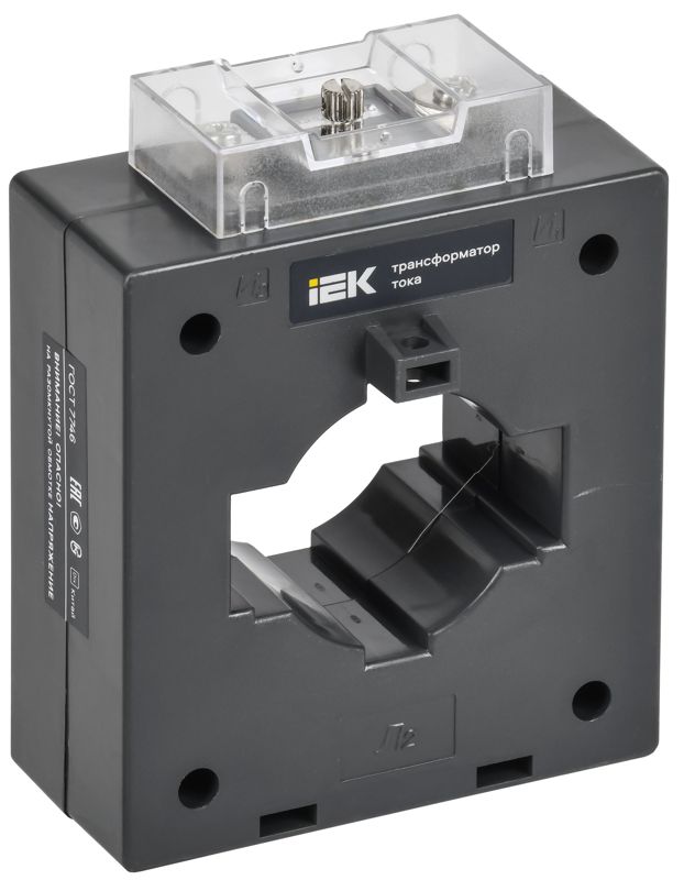 Трансформатор тока ТТИ-60 1000/5А кл. точн. 0.5S 10В.А МПИ08 IEK ITT40-3-10-1000-08