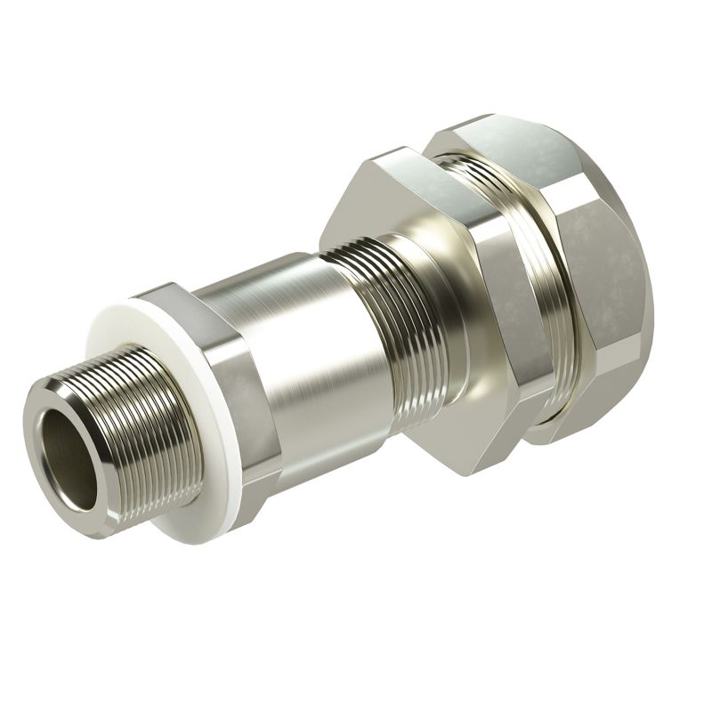 Ввод кабельный универс. серии КАЕРМ для бронир. и небронир. кабеля М20х1.5 d5.8-10мм Dn12 никелированная латунь IP66/IP68 DKC KAEPM2MHK-12