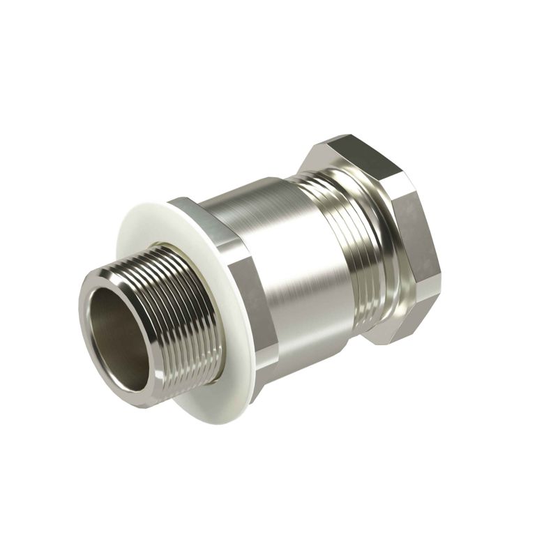 Ввод кабельный серии КН для небронир. кабеля М25х1.5 d11.8-18мм никелированная латунь IP66/IP68 DKC KH3MHK