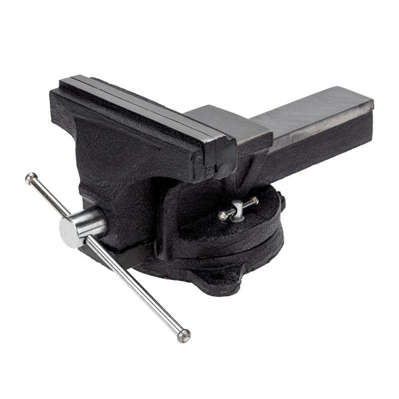 Тиски слесарные 200мм поворотные с наковальней Kranz KR-12-5103