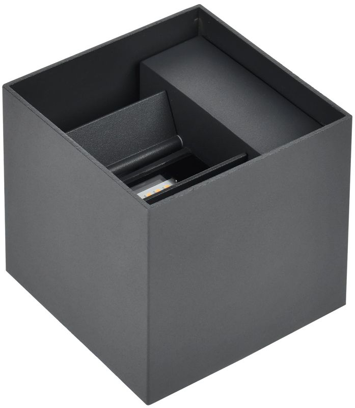 Светильник светодиодный 5111 6Вт 4000К IP65 уличный настенный сер. IEK LT-DBU0-5111-006-40-K03