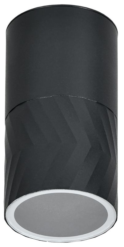 Светильник 5110 GU10 IP65 уличный потолочный черн. IEK LT-UPU0-5110-GU10-1-K02