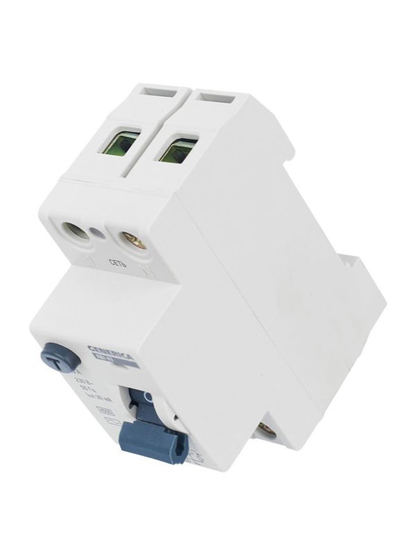 Выключатель дифференциального тока (УЗО) 2п 25А 30мА тип AC ВД1-63 GENERICA MDV15-2-025-030