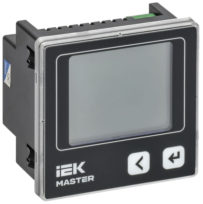 Амперметр цифровой щитовой 1ф RS-485 72х72 LCD MASTER IEK MI-DA11-6-1-1-LCD