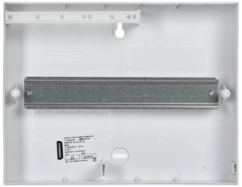 Бокс ЩРН-П-12 мод. навесной пластик IP41 GENERICA MKP12-N-12-41-G