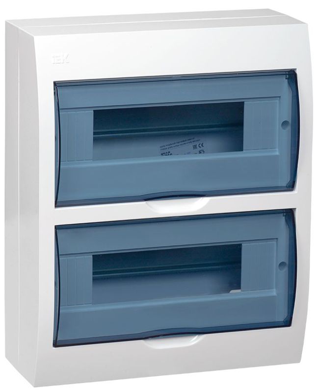 Корпус навесной ЩРН-П-24 Krepta 3 IP41 пластик. бел. IEK MKP12-N-24-40-10