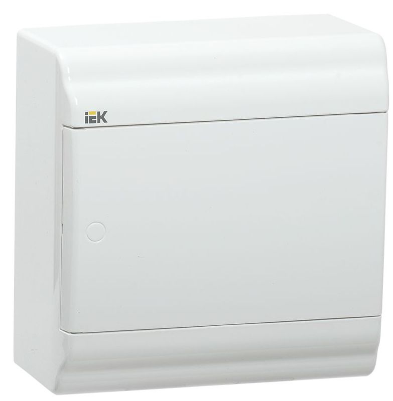 Бокс ЩРН-П-6 мод. навесной пластик IP41 PRIME бел. дверь IEK MKP82-N-06-WD-41-20