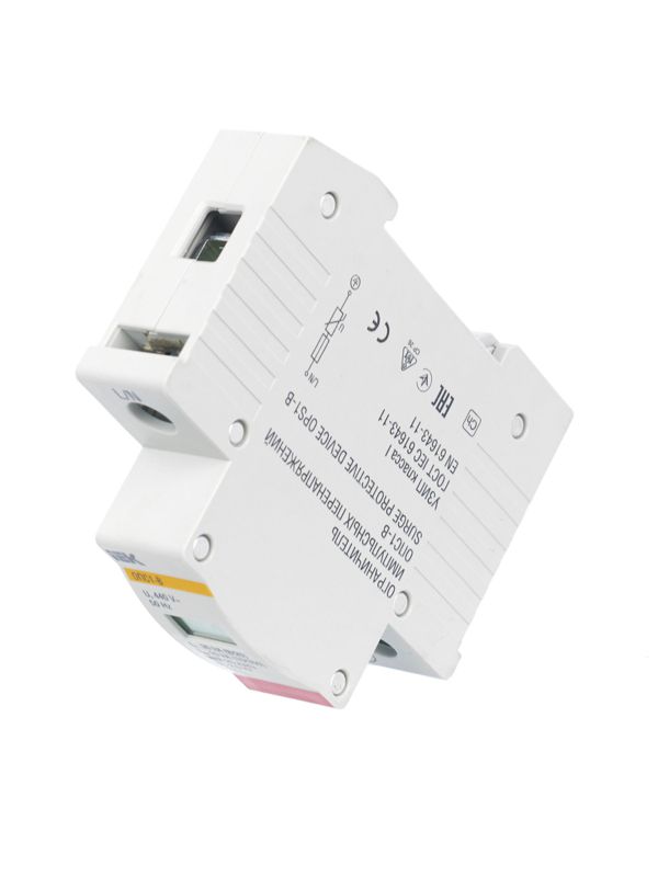 Ограничитель перенапряжения ОПС1-B 1P KARAT IEK MOP20-1-B