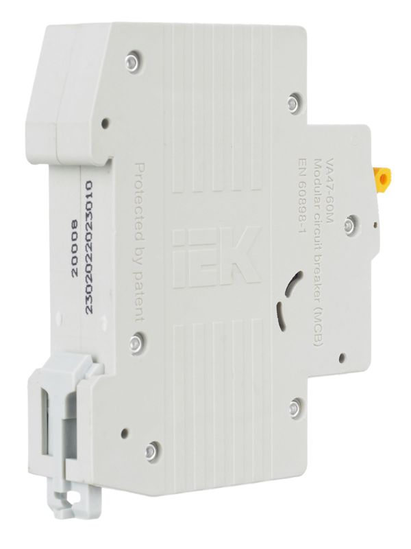 Выключатель автоматический модульный 1п C 10А 6кА ВА47-60M KARAT IEK MVA31-1-010-C