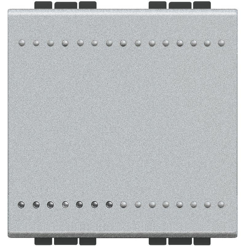 Выключатель 1-кл. 2мод. СП LivingLight 16А IP20 винтов. клеммы алюм. Leg BTC NT4001M2N