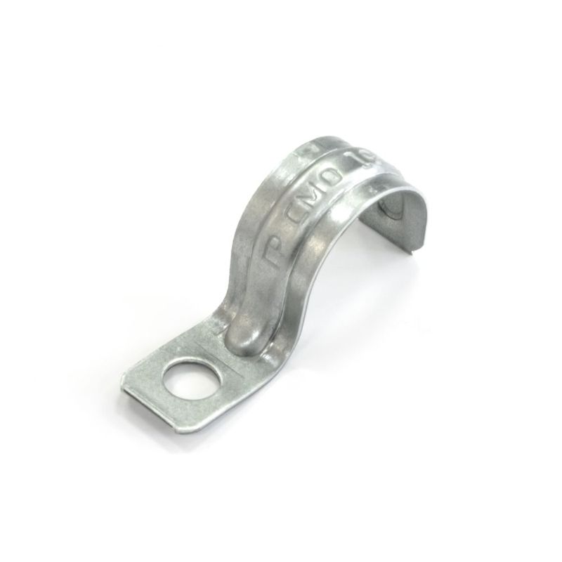 Скоба крепежная однолапковая СМО d19-20мм отверст. d6.5мм метал. (уп.100шт) Промрукав PR08.3743