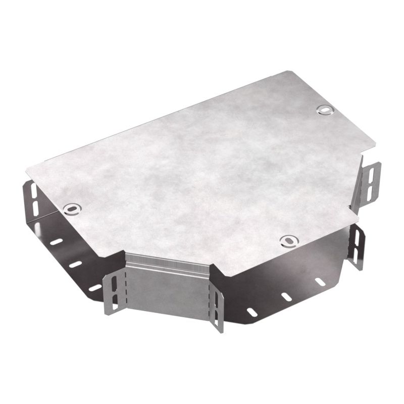 Ответвитель для лотка Т-образ. 200х80 Стандарт с крышкой Промрукав PR16.0439