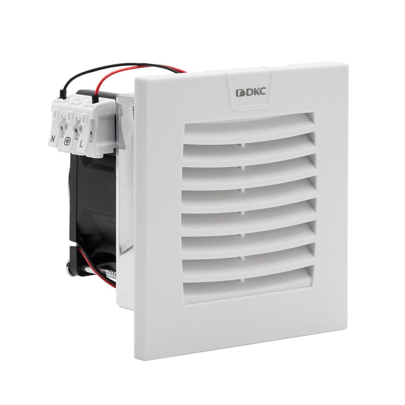 Вентилятор с фильтром ЭМС 30куб.м/ч 48В DC 120х120мм IP54 DKC R5MCV12048