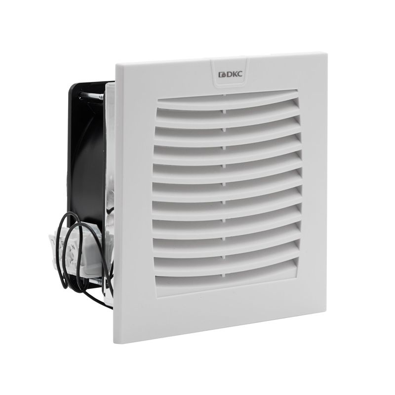 Вентилятор с фильтром ЭМС 100куб.м/ч 400В AC 152х152мм IP54 DKC R5MCV15380