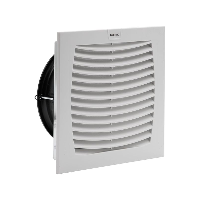 Вентилятор с фильтром ЭМС 260куб.м/ч 12В DC 204х204мм IP54 DKC R5MCV20012
