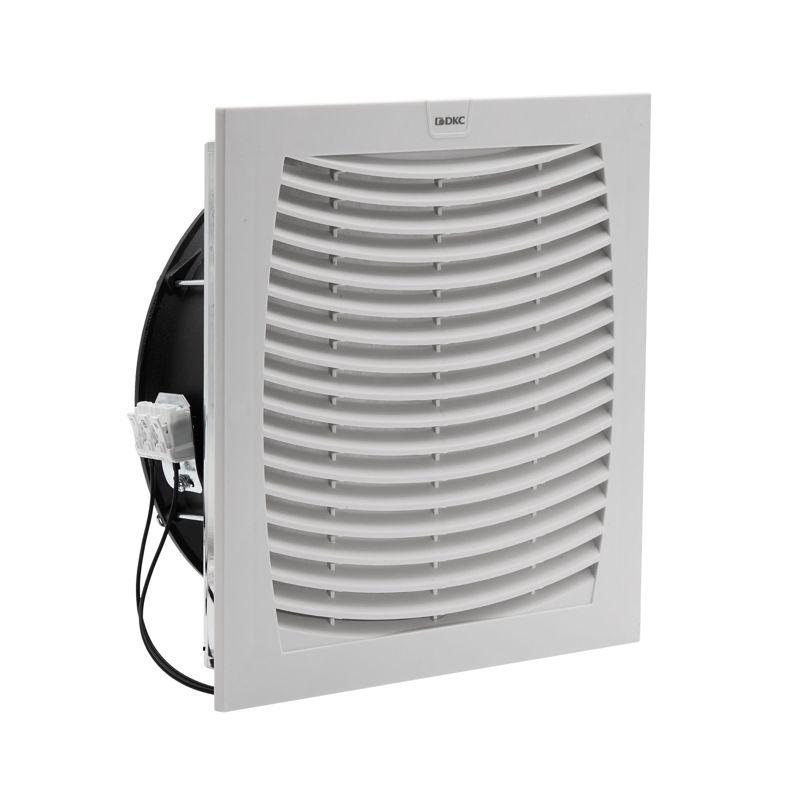 Вентилятор с фильтром ЭМС 500куб.м/ч 230В AC 255х255мм IP54 DKC R5MCV25230