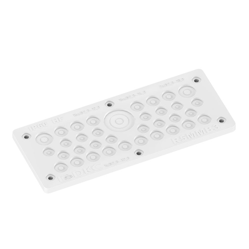 Ввод кабельный мембранный EPDM IP66 -70..+90град.C 216х89мм 16хd20-120мм 16хd20-140мм 2хd20-180мм 1хd20-320мм DKC R5MMB3