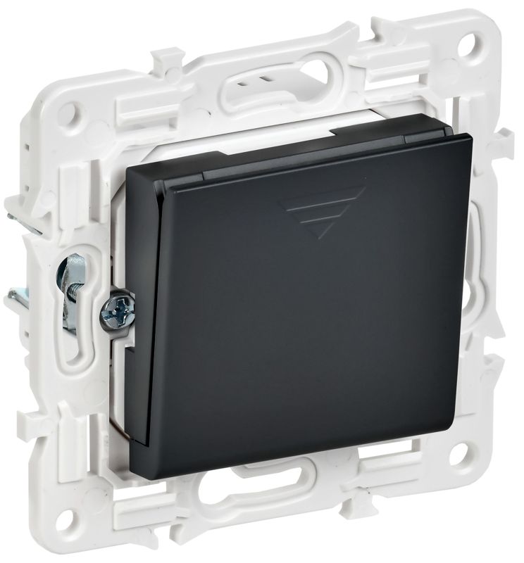 Выключатель карточный SKANDY 30А SK-V15Bl черн. IEK SK-V11-0-10-K02