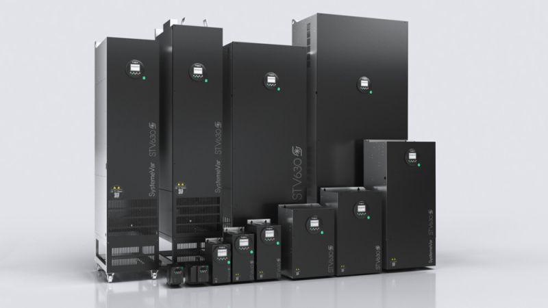 Преобразователь частоты STV630 90кВт 400В ЭМС С3 + встр. DC реактор + LCD панель оператора SE STV630D90N4L1