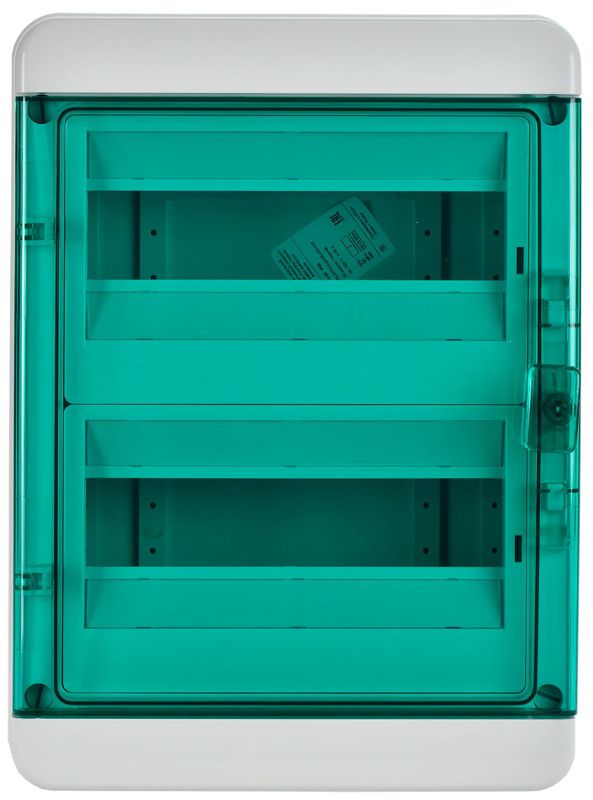 Корпус КМПн-24 TEKFOR IP65 зел. прозр. дверь пластик. IEK TF5-KP72-N-24-65-K03-K06