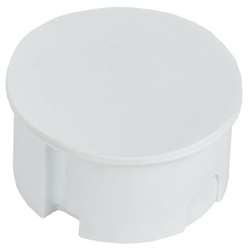 Коробка распаячная СП 80х40 КМ41024 для полых стен (метал. лапки. с крышкой) IEK UKG01-080-040-000-M