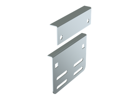 Подъем прямой крышки цинк-ламель (уп.10шт) DKC UKH600HDZL