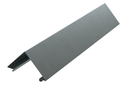 Крышка для лотка двускатная осн.400 L1500 сталь 1.5мм оцинк. DKC UKS324