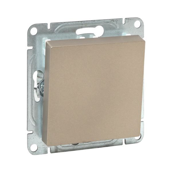 Выключатель проходной 1-кл. СП Эпика механизм шампань EKF UP1-SWC-11