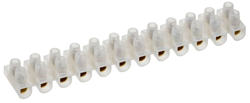 Колодка клеммная ЗВИ-30 6-16кв.мм 12 пар IEK UZV1-030-10