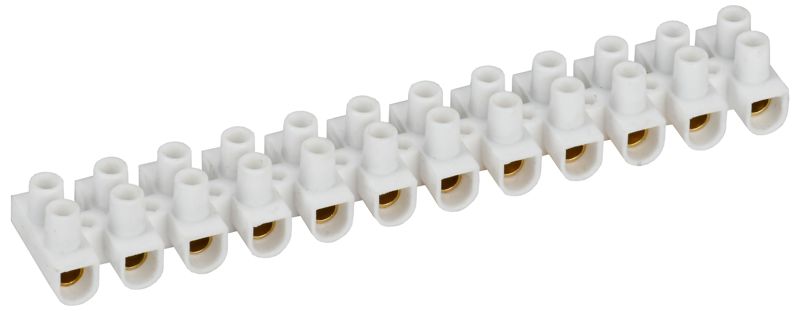 Колодка клеммная полистирол ЗВИ-10 н/г 2.5-6кв.мм (блист.2шт) IEK UZV4-010-06-2