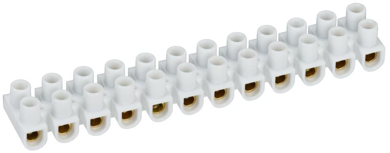 Колодка клеммная полистирол ЗВИ-20 н/г 4-10кв.мм (блист.2шт) IEK UZV4-020-06-2